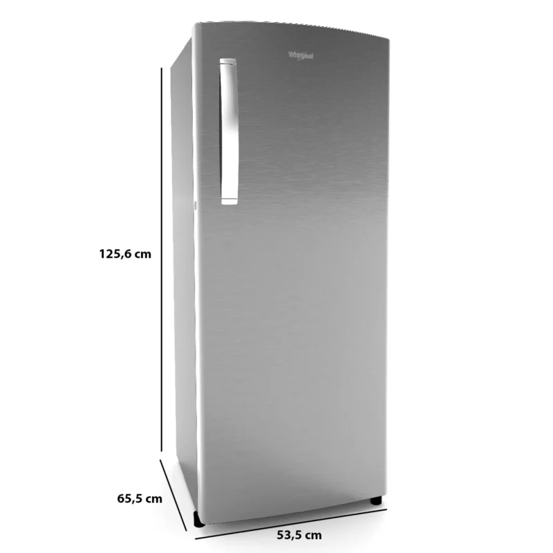 168558-1200-auto Icemagic Pro 192L 5 Star Single Door Refrigerator - Steel