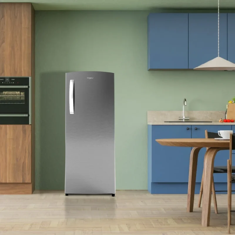 168560-1200-auto Icemagic Pro 192L 5 Star Single Door Refrigerator - Steel