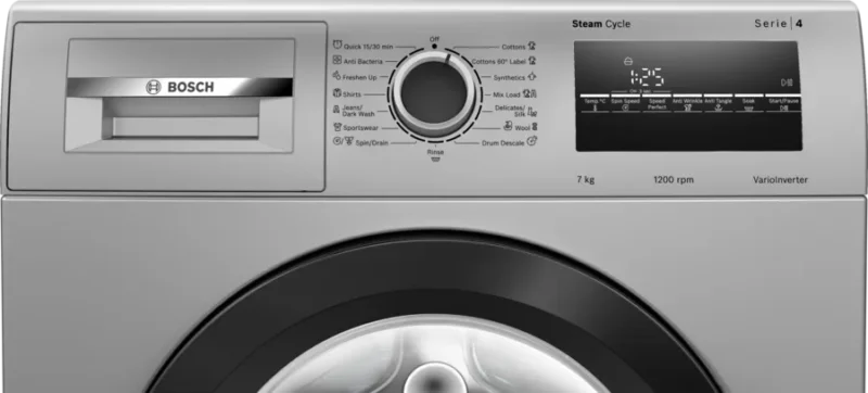 Series 2 washing machine, front loader 7 kg 1200 rpm