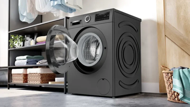 Series 4 washing machine, front loader 8 kg 1200 rpm
