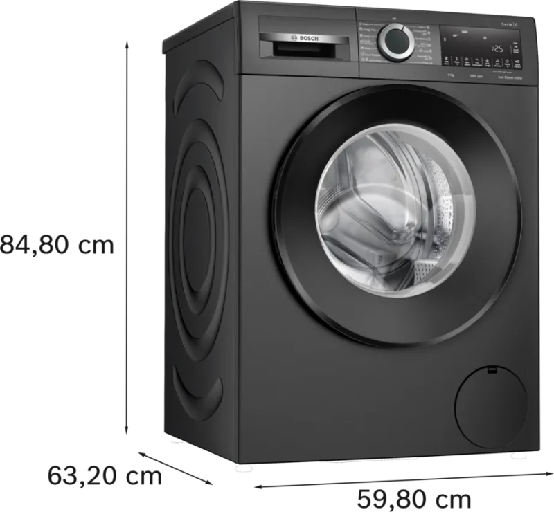 24511599_WGA244ZTIN_PGA12_def Series 6 washing machine, front loader 9 kg 1400 rpm