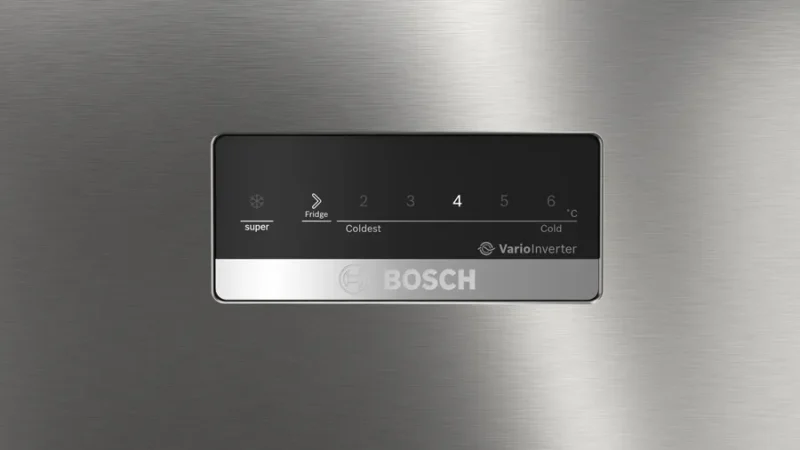 25399040_CTN29S02NI_PGA3_def BOSCH Series 4 free-standing fridge-freezer with freezer at top 168 x 60.5 cm