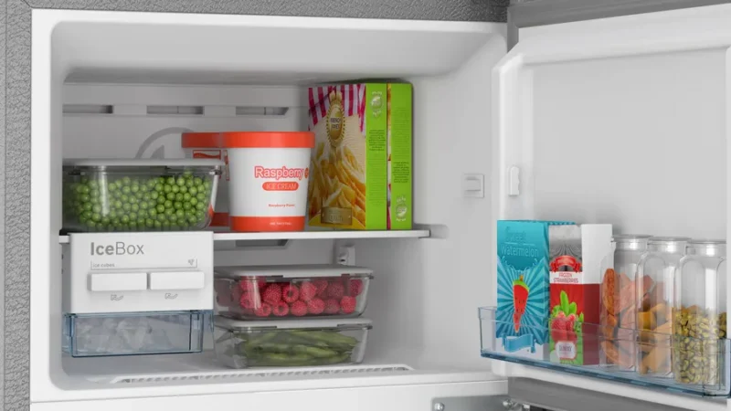 25399054_CTN29S02NI_PGA6_def BOSCH Series 4 free-standing fridge-freezer with freezer at top 168 x 60.5 cm