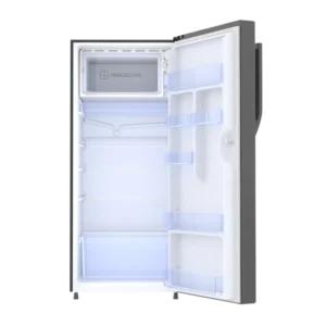 268203_5_dcrfr4 Haier 190 Litres 3 Star Direct Cool Single Door Refrigerator with Diamond Edge Freezing Technology (HRD-2103CBS-P, Brushline Silver)