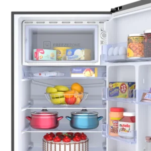 268203_7_wspyik Haier 190 Litres 3 Star Direct Cool Single Door Refrigerator with Diamond Edge Freezing Technology (HRD-2103CBS-P, Brushline Silver)