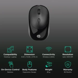 HP M090 2.4GHz Wireless Optical Mouse