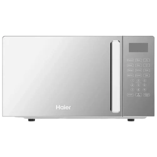 306939_lgyi9w Haier HIL2001CSSH 20L Convection Microwave Oven with 66 Autocook Menu (Silver)