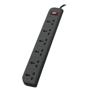 31vq3V9oi3L._SX679_ Belkin 6-Socket Surge Protector Universal Socket with 6.5ft (2-Meter) Heavy Duty Cable Overload Protection, Extension Cord Comes with 5 Years Manufacturer Warranty, Grey Color