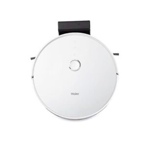 41CS2CInrSL._SX679_ Haier Robot Vacuum Cleaner with Wet Mopping, 2-in-1 with App & Voice Control, Auto Recharge, Strong 2200 PA Suction, and Long Life 2600 Battery, 1.6 Hours, Silver