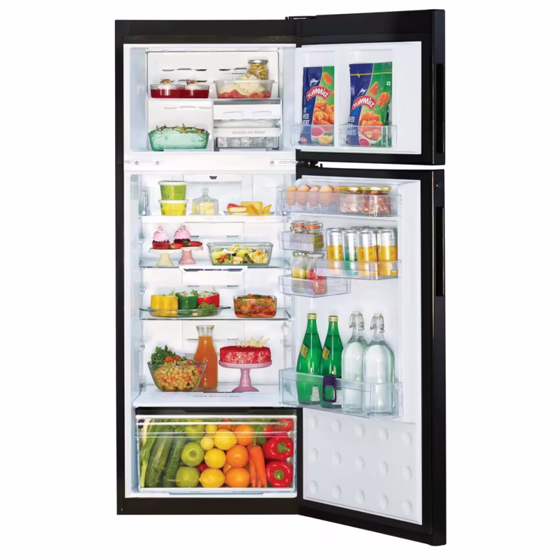 459043_add1 Godrej 308 L 2 Star Inverter Double Door Refrigirator Matt Black (Rt Eonvibe 346B Rcit Mt Bk Sd03484)