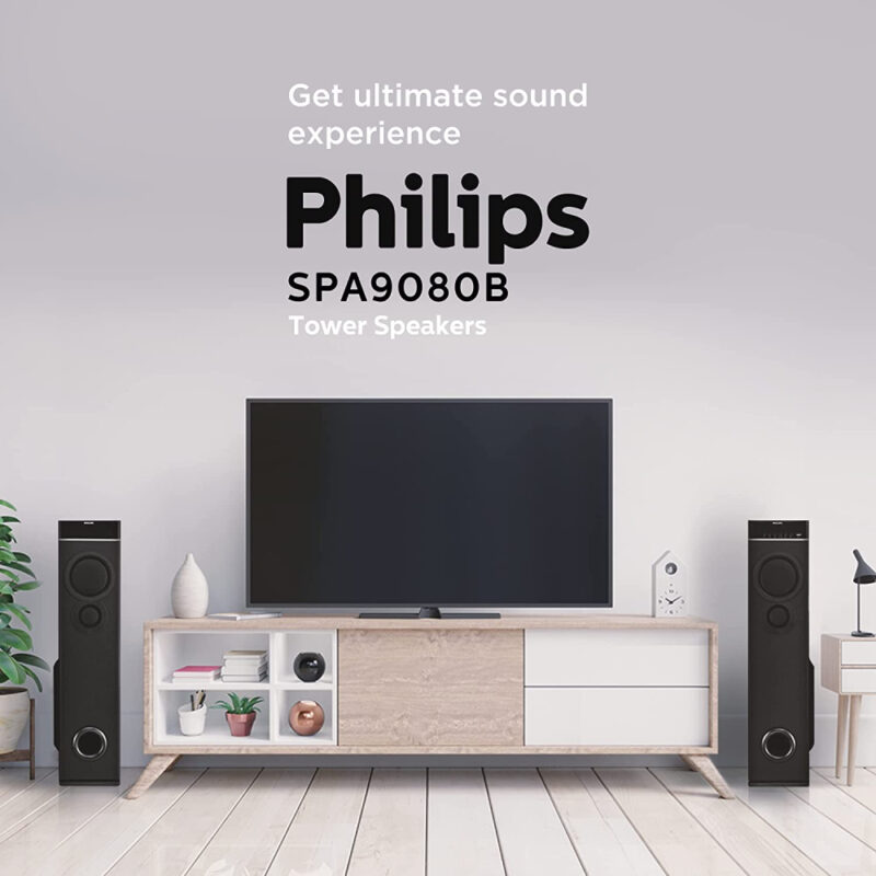 465a02e1-8607-479e-8519-90f27fcbcd7221060812 Philips SPA9080B/94 2.0 Tower Speaker