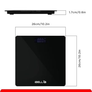 51sMYGHLWGL._SX522_ iBELL BS260M Personal Body Weight Weighing Scale, Bathroom Scale (180 kg)