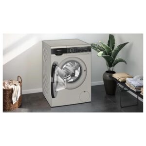 Siemens 11kg 5 Star with Automatic Detergent Dosage (IDOS) & Stain Treatment Fully Automatic Front Load Washing Machine (Built in Heater, WG64A2AXIN, Hygiene Program & 5 Star Inverter, Silver Inox)
