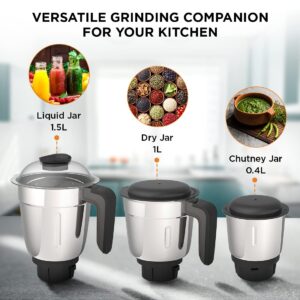 Crompton DuroElite 800Watt 3J Mixer Grinder