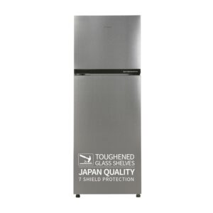 61NNWTTocLL._SL1500_ SHARP 265 L Frost Free Double Door 2 Star Refrigerator |Japan 7 Shield Protection|Hi-Tech Inverter | (Silver Hairline, SJ-FF305V2-PSH)