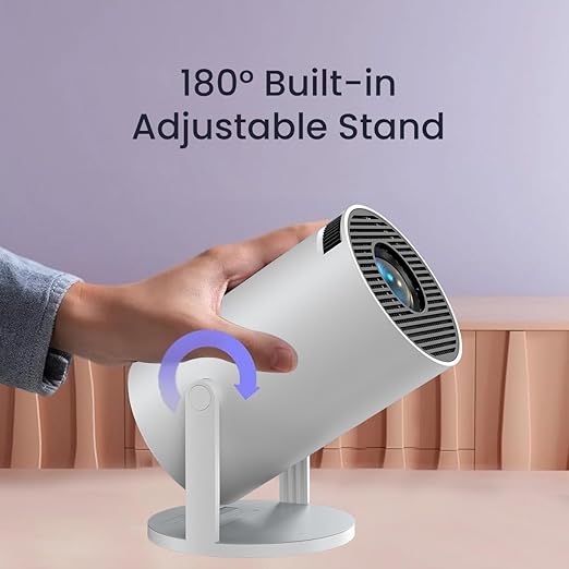 61QOciXnRRL._SX522_ Portronics Beem 440 Smart LED Projector with 720p HD Resolution, Rotatable Design, Built-in Streaming Apps (Netflix, Prime Video, Hotstar), 2000 Lumens, Screen Mirroring, 3 Watts Speaker
