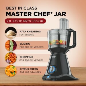 61R7bP6ulbL._SL1080_ Preethi Zodiac Mixer Grinder, 750 Watts, Black