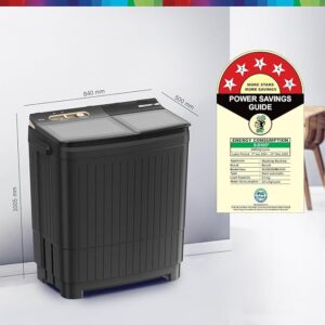 61VVbvbY5cL._SX679_ BOSCH 8.5 kg 5 Star with Vario Pulsator +,Scrub Zone & 1360 High RPM Spin Motor Semi Automatic Top Load Washing Machine Black (WJG855G0IN)