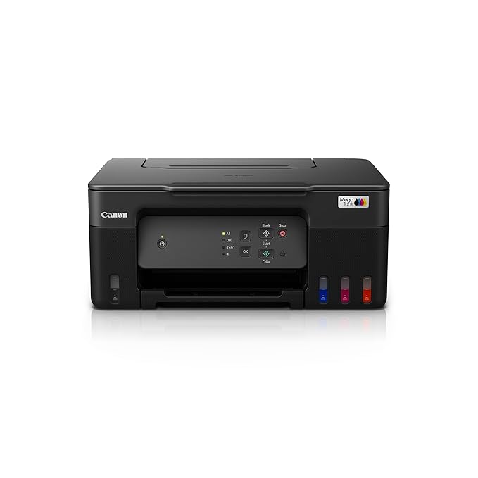 Canon PIXMA MegaTank G2730 All-in-One (Print, Scan, Copy) Inktank Colour Printer with 1 Year Additional Warranty on Registering The Printer