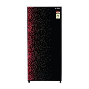 61e5cCedcsL._SX679_ SHARP 193 L Direct Cool Single Door 4 Star Refrigerator |Japan 7 Shield Protection|Mirror Glass Finish|(Black, SJ-G19ST-MR)