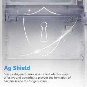 61mfZu4BNHL._SX679_ SHARP 193 L Direct Cool Single Door 4 Star Refrigerator |Japan 7 Shield Protection|Mirror Glass Finish|(Black, SJ-G19ST-MR)