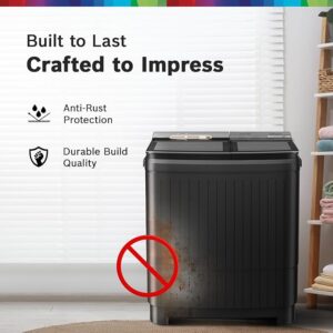 61r5Q53nZZL._SX679_ BOSCH 8.5 kg 5 Star with Vario Pulsator +,Scrub Zone & 1360 High RPM Spin Motor Semi Automatic Top Load Washing Machine Black (WJG855G0IN)