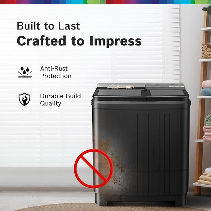 61r5Q53nZZL._SX679_ BOSCH 8.5 kg 5 Star with Vario Pulsator +,Scrub Zone & 1360 High RPM Spin Motor Semi Automatic Top Load Washing Machine Black (WJG855G0IN)