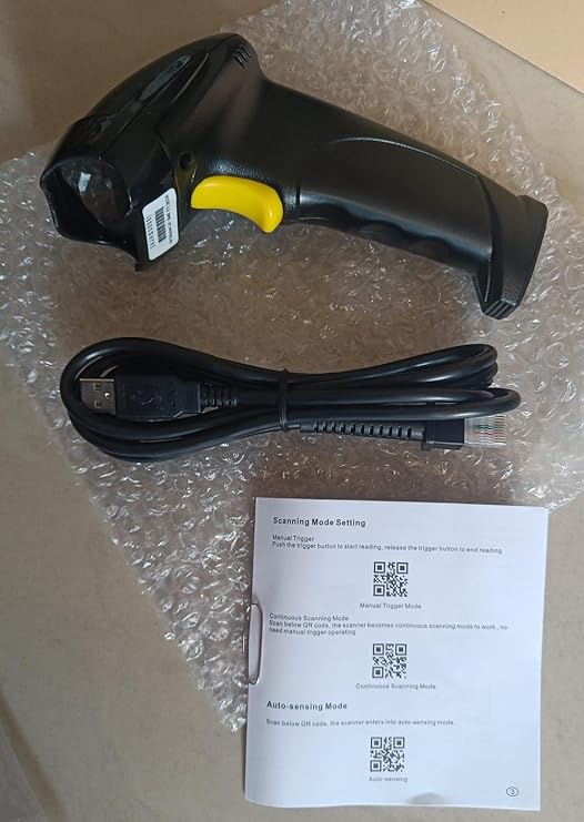 71R1bWV775L._SY741_ Wepsol Hooks Scania Scanner 760H Barcode Scanner (1) - USB Cable, Compatible with ECR, Wep Product, Touch POS, Computer