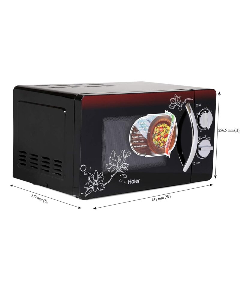 71UH0n-db7L._SL1500_ Haier 20 L Solo Microwave Oven (HIL2001MFPH, Black)