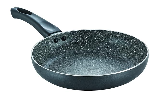71sjhIliFtL._SX679_ Prestige Omega Granite Aluminium Kitchen Set, 4-Pieces, Black