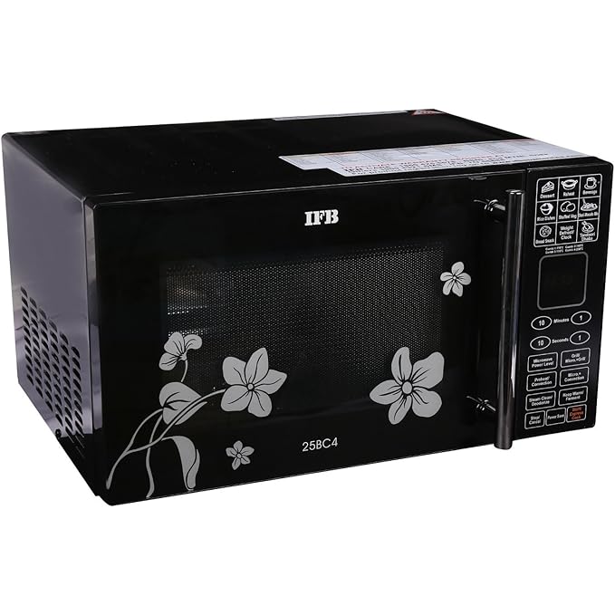 71y4Gs7IB2L._SX679_ IFB 25 L Convection Microwave Oven (25BC4, Black +Floral Design) Visit the IFB Store