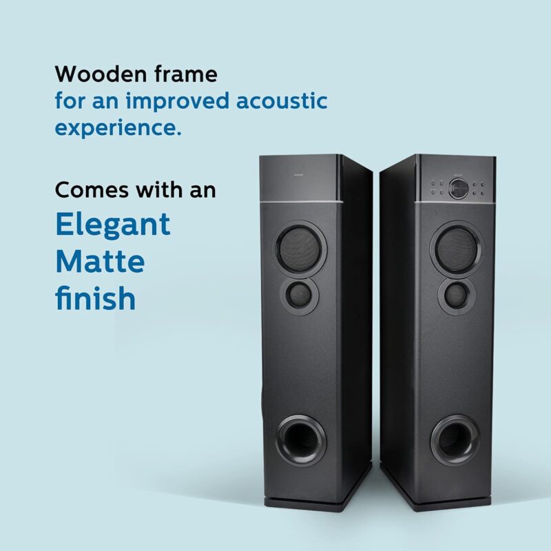 PHILIPS SPA9120B/94 120 W Bluetooth Tower Speaker 2.0