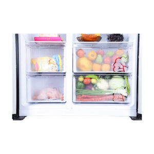 7_10070142 Godrej Side By Side Refrigerator RS EONVELVET 579 RFD PL ST