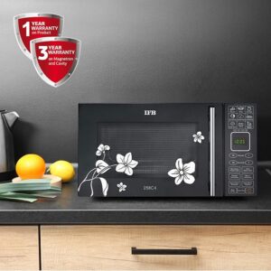 81kqUiYvU+L._SX679_ IFB 25 L Convection Microwave Oven (25BC4, Black +Floral Design) Visit the IFB Store