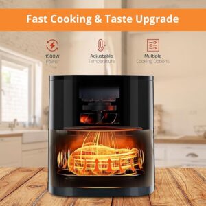 81ubl0fRIRL._SX679_ iBELL AERO FRY 420DM Air Fryer 4.2 Litre - 1500W (Black)