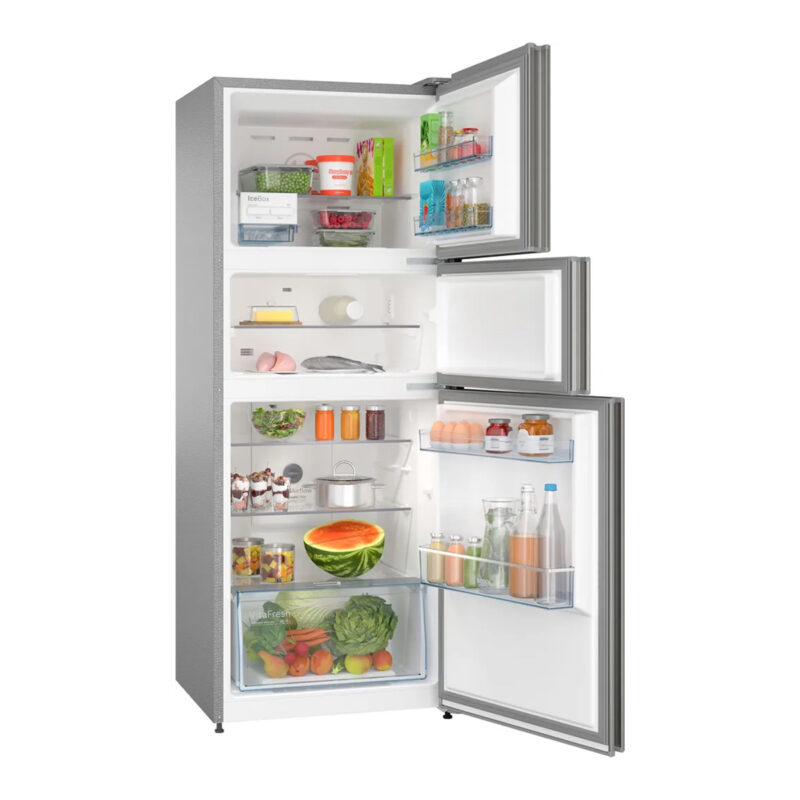 CMC33S03NI3 Bosch MaxFlex Convert 303L 3 Star Inverter Frost Free Triple Door Refrigerator (2023 model, CMC33K03NI, 8-in-1 Convertible, UV Protected Body Shield, VitaFresh Technology, Adaptive UI, Sparkly Steel)