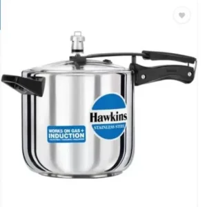 Hawkins (HSS60) 6 L Inner Lid Induction Bottom Pressure Cooker  (Stainless Steel)