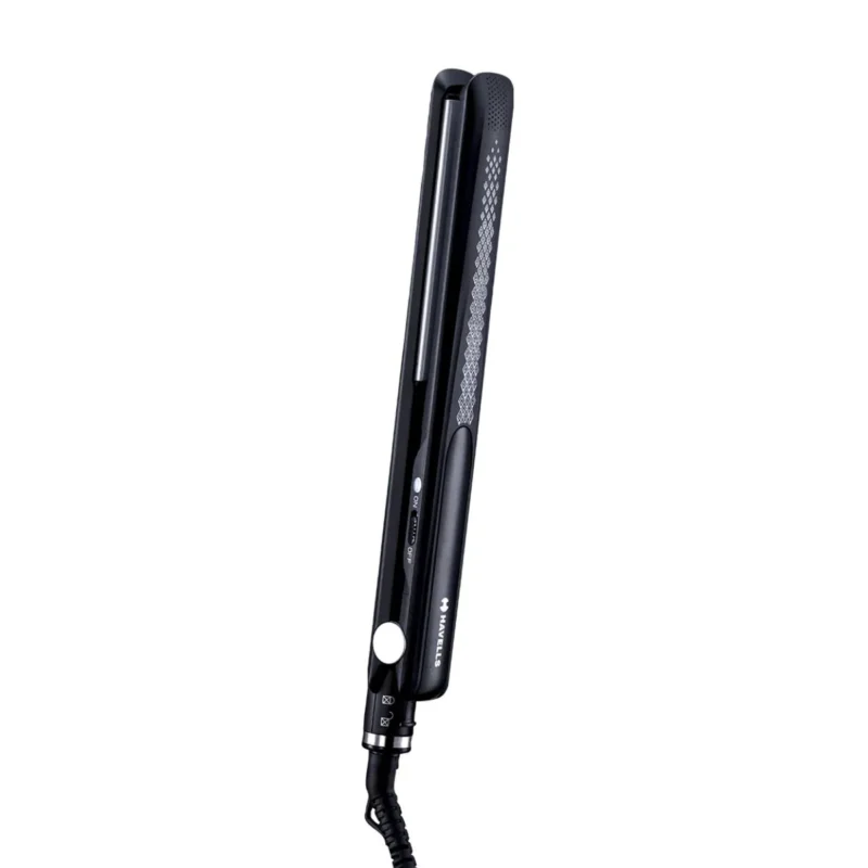 HS4106 Ceramic Coated Hair Straightener 25 mm x 120 mm Floating Plate, Black