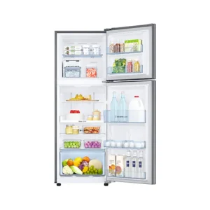 in-double-door-rt28c3733bx-hl-front-open-with-food--silver-536701178 236 L Convertible Freezer Double Door Refrigerator RT28C3733BX