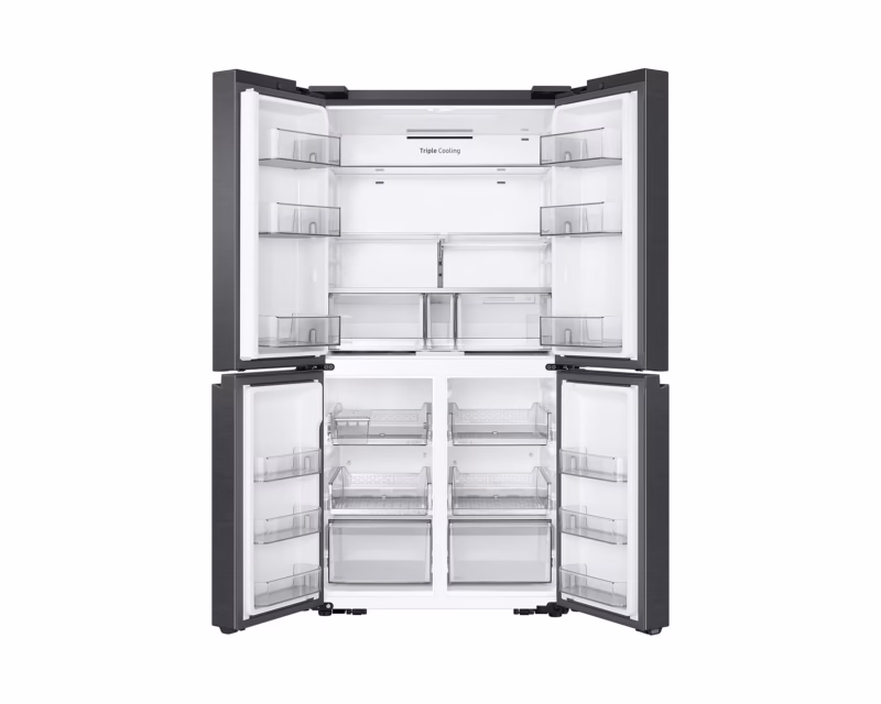 in-t-style-french-door-beverage-center-rf65dg90bdsgtl-540400875 650 L 4 Door Convertible French Door Refrigerator RF65DG90BDSG