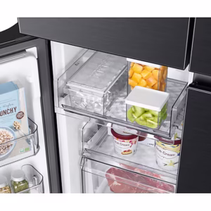 in-t-style-french-door-beverage-center-rf65dg90bdsgtl-540400877 650 L 4 Door Convertible French Door Refrigerator RF65DG90BDSG