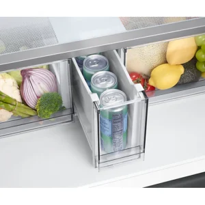 in-t-style-french-door-beverage-center-rf65dg90bdsgtl-540400878 650 L 4 Door Convertible French Door Refrigerator RF65DG90BDSG