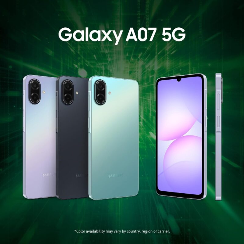 71qYVO8OCAL._SL1500_ Samsung Galaxy A07 5G Smartphone (Light Violet, 4GB RAM, 128GB Storage)
