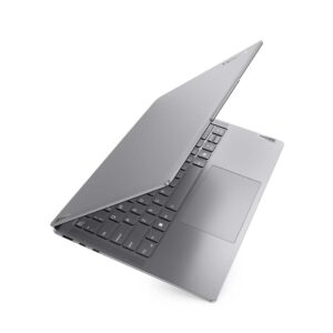 Lenovo Yoga Slim 7, Intel Core Ultra 5 125H, 16GB RAM, 1TB SSD, WUXGA-OLED 14"(35.5cm), Windows 11, Office 2024, Luna Grey, 1.39Kg, 83CV00D0IN, 400Nits, 2Wx4 Speakers, 1Yr ADP Free, AI PC