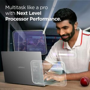 Lenovo LOQ AMD Ryzen 5 7235HS | NVIDIA RTX 3050 6GB (16GB RAM/512GB SSD/144Hz Refresh Rate/15.6" (39.6cm)/Windows 11/Office Home 2024/3 Mon. Game Pass/Grey/2.4Kg), 83JC00LRIN AI Gaming Laptop