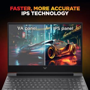 814bNtGW02L._SL1500_ HP Victus, 13th Gen Intel Core i5-13420H, 4GB RTX 2050, 16GB DDR4 (Upgradeable) 512GB SSD, 144Hz, IPS, 300 nits, FHD, 15.6''/39.6cm, Win11, M365* Office24, Mica Silver, 2.3kg, fa2703tx Gaming Laptop