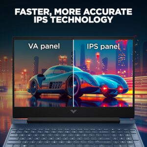 81apo0AoVeL._SL1500_ HP Victus, 12th Gen Intel Core i5-12450H, RTX 3050 (16GB DDR4, 512GB SSD) FHD, IPS, 144Hz, 15.6"/39.6cm, Win 11, Office 21, Blue, 2.3kg, fa1412tx, B&O Audio, Backlit Gaming Laptop