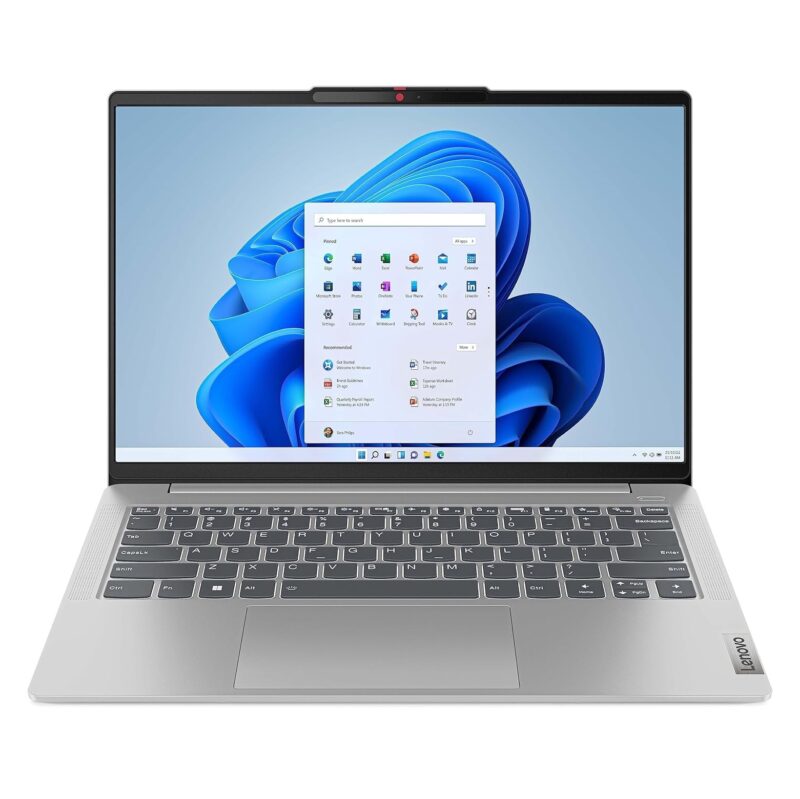 DHXGFB Lenovo IdeaPad Slim 5 13th Gen Intel Core i5 13420H 14"(35.5cm) WUXGA OLED Laptop (16GB/1TB SSD/Win 11/MSO Home 24/Backlit KB/FHD Camera/Luna Grey/1.46Kg), 83HR000WIN